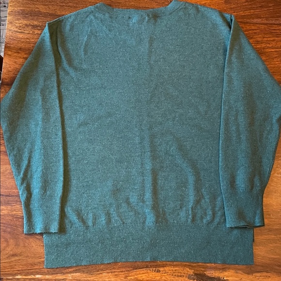 SUNDANCE Green Sheep Sweater “I Love Ewe” Design Size S Small Wool Blend - Picture 8 of 16